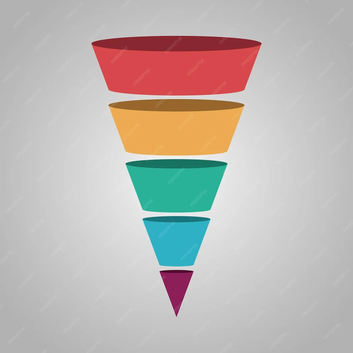 illustration memphis entonnoir